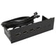 thumbnail image 1 of Panel Frontal de la Unidad Óptica, panel frontal del cubo USB2.0 5.25 Pulgadas 19 Pin 4 Puertos Sobre Protección REAL PARA UNA CAJA DE COMPUTADORA DE PC DE 5.25 PULGADAS, 1 of 7