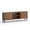 Brown, variant on 70" Modern TV Stand for TVs up to 80", TV Stand with Sliding Doors and Storage Shelves