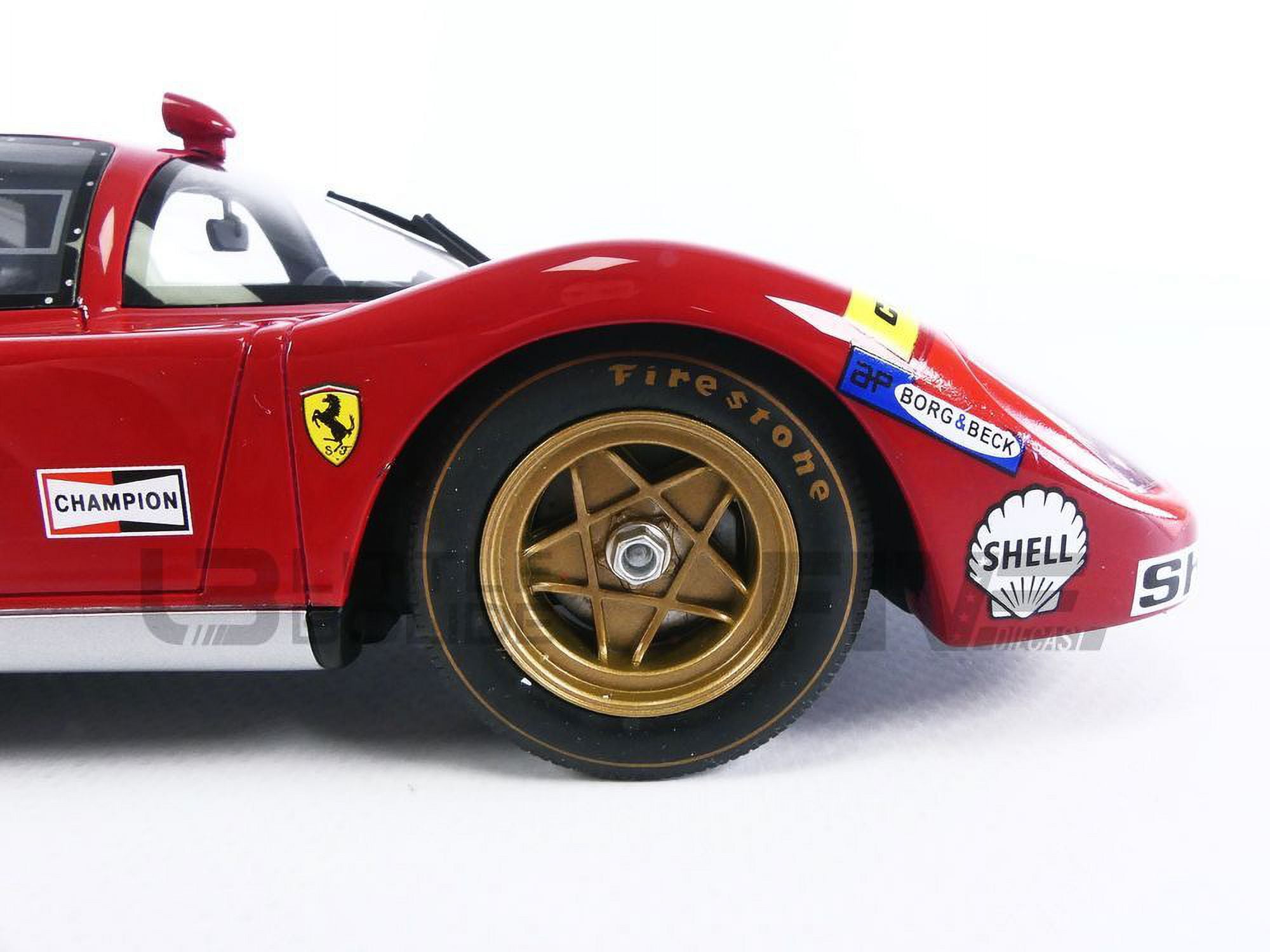 CMR 1/18 Ferrari 512S Long Tail #8 24h Le Mans 1970 Merzario/Regazzoni フェラーリ - ミニカー
