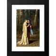 thumbnail image 2 of Gabriele Castagnola 16x24 Black Modern Framed Museum Art Print Titled - Seduction (1876), 2 of 5