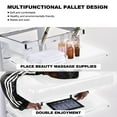 thumbnail image 6 of Esthetician Bed, 27.5'' W × 73'' L, Spa Facial Professional Adjustable Massage Bed for Salon Tattoo(White), 6 of 8