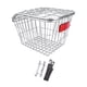 thumbnail image 4 of Cesta trasera para bicicleta, cesta para ciclismo, almacenamiento plateado, cesta duradera para bicicleta para exteriores, bicicletas plegables para, 4 of 8