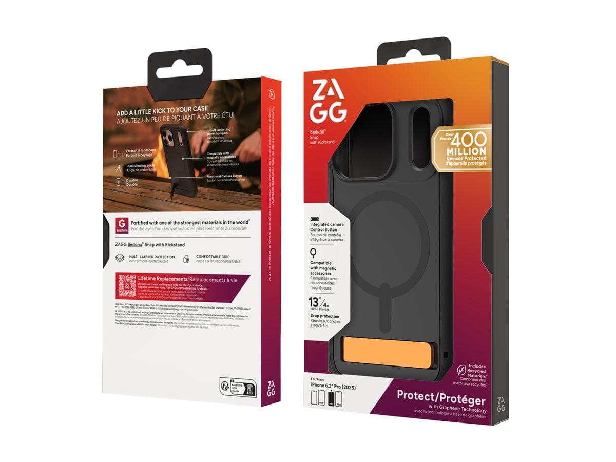 ZAGG Sedona Snap with Kickstand For iPhone 17 Pro