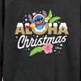 thumbnail image 3 of Lilo & Stitch - Aloha Christmas - Women's Lightweight French Terry Long Sleeve Shirt, 3 of 5
