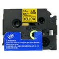 thumbnail image 2 of LM Tapes - 2/Pack Premium 1/2" Black Print on Yellow Label Compatible with TZe-631 Tape TZ-631 comes with Free Tape Color/Size Guide for easy reordering., 2 of 2