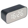 thumbnail image 1 of Altavoz de Radio del Reloj Despertador, Doble PlásTico de Alarma de PlásTiCO de 3 Niveles de Brillo de Brillo del Atenuador Radio de Despertador LED para El Hogar, 1 of 7
