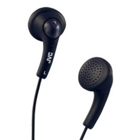 JVC Gumy Earbuds Black, HA-F150-B - Walmart.com