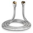 thumbnail image 2 of 3M Shower Hose Stainless Steel Plumbing Hoses Flexible Bathroom Bath Shower Tube Head Silicone Hose Water Pipe Fittings Washers, 2 of 6