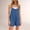 Dark blue, variant on GILIGEGE Womens Rompers Jumpsuits Summer Vacation Beach Outfits 2025 Shorts Overalls Jumpers Loose Casual Soft Fashion Clothes Solid Color Shorts Summer Sleeveless Shortall Vacation Jumpsuits