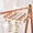 Orange, variant on Hanging Clothes Rack with 24 Clips Foldable Laundry Sock Dryer Plastic Indoor Clothesline Organizer for Drying Socks Underwear Baby Clothes Towels Small Items 360 Degree Rotating Windproof Hanger