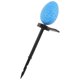 thumbnail image 1 of Yard Solar Lamp Egg-Shaped Outdoor Garden Blue Abs Solar Powered Automatic On/off Waterproof 1Set, 1 of 4