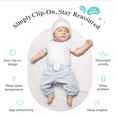 thumbnail image 2 of Sense-U Smart Baby Monitor Pro: Tracks Movement, Rollover, Sleep Space Temperature, HSA/FSA Eligible(Green), 2 of 8