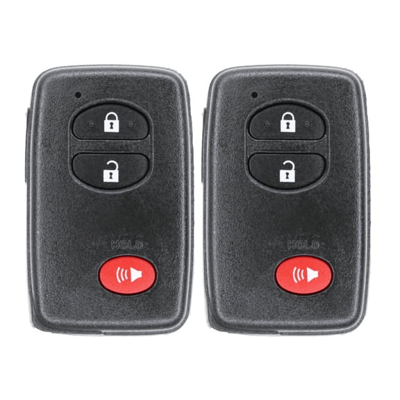 Replcament Smart Key Fob for Toyota RAV4 2010-2012 FCC HYQ14AEM Part Number 89904-0R060 899040R060 Pack of 2