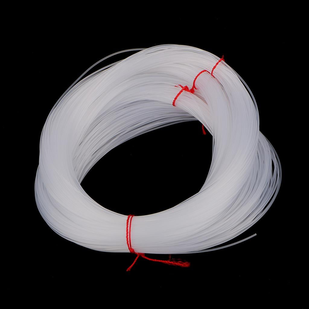 harayaa 4xBoat Thick Cast Fishing Line Hook Tying Line Fish Beading String 0.04inch 4 Pcs