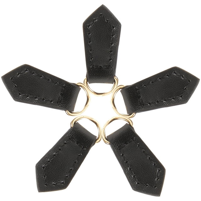 5Pcs Zipper Pulls Replacement Leather Zipper Heads Detachable Zipper Tabs Repairing Zipper Puller Tabs