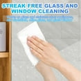 Glass and Window Cleaner Wipes 70 Count (Pack of 1), Extra Large 8" x