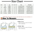 thumbnail image 2 of ATENAR Womens Bras,Wireless Bras for Women,Supportive Bras for Women,Comfort Fit,Soft,Solid,Nylon,Yellow,XL(US:10), 2 of 2