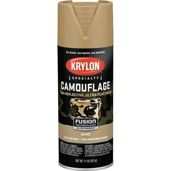 Camouflage Paint, Ultra Flat, Sand, 11 oz. - K04295000