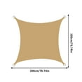 thumbnail image 5 of Garden & Pool Sun Shade, Sun Protection Triangular Shade Cloth for Garden & Swimming Pool -Quality Anti-UV Tarpaulin Shade, 5 of 5
