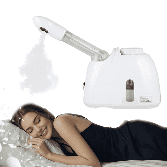 Portable Facial Steamer,Professional Nano Ionic Facial Steamer with 360°Rotatable Sprayer for Deep Cleaning,Personal Care Use at Home or Salon