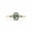 Rose Plated, variant on Oval & Kite Shape Moss Agate Engagement Ring, Diamond Stackable Wedding Ring, Nature Inspired Anniversary Gift Minimalist Promise Band Daily Wear Ring