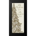 thumbnail image 2 of Kimberly, Allen 12x24 Black Modern Framed Museum Art Print Titled - Oh Christmas Tree, 2 of 5