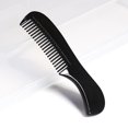 thumbnail image 2 of Peine Para Barba Peine de barba portátil de doble cara, herramientas antiestáticas para peinar el cabello para hombres (negro Tmvgtek Cuidado Belleza, 2 of 3
