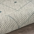 thumbnail image 6 of LR Home Victoria 2' x 3' Blue/Gray Diamond Indoor/Outdoor Area Rug, 6 of 10