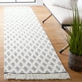 thumbnail image 2 of SAFAVIEH Natura Tamaya Geometric Runner Rug, Ivory/Black, 2'3" x 9', 2 of 8