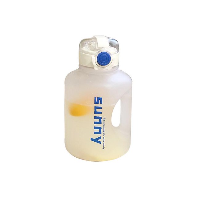 Botella de agua deportiva YONGSHENG botella de yoga para niñas 1000ml azul esmerilado