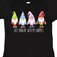 thumbnail image 4 of Inktastic Christmas Hangin with My Gnomies Boys or Girls Baby Bodysuit, 4 of 5