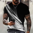 thumbnail image 2 of kpoplk Men's Funny Graphic T-Shirt Relaxed Fit Short Sleeve Casual Summer Tee Cool Novelty Print Soft Cotton Crew Neck Tops for Men Size S,White, 2 of 5