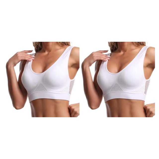 Sujetador deportivo Sonducket Chaleco sin costuras para mujer Color Negro