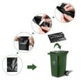 thumbnail image 2 of Tuciyke Heavy-Duty Sanitary Disposal Receptacle, 8 in x 6 in x 7.9 in, Black Opaque (100 Pack), 2 of 7