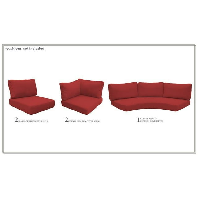 TK Classics Set de Couverture en Terre Cuite pour Barbades-06l