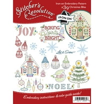 Stitcher's Revolution Iron-On Transfers-Christmas Bliss