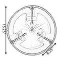 thumbnail image 6 of Plastic Christmas Tree Stand With Screw Fastener, 6 of 6