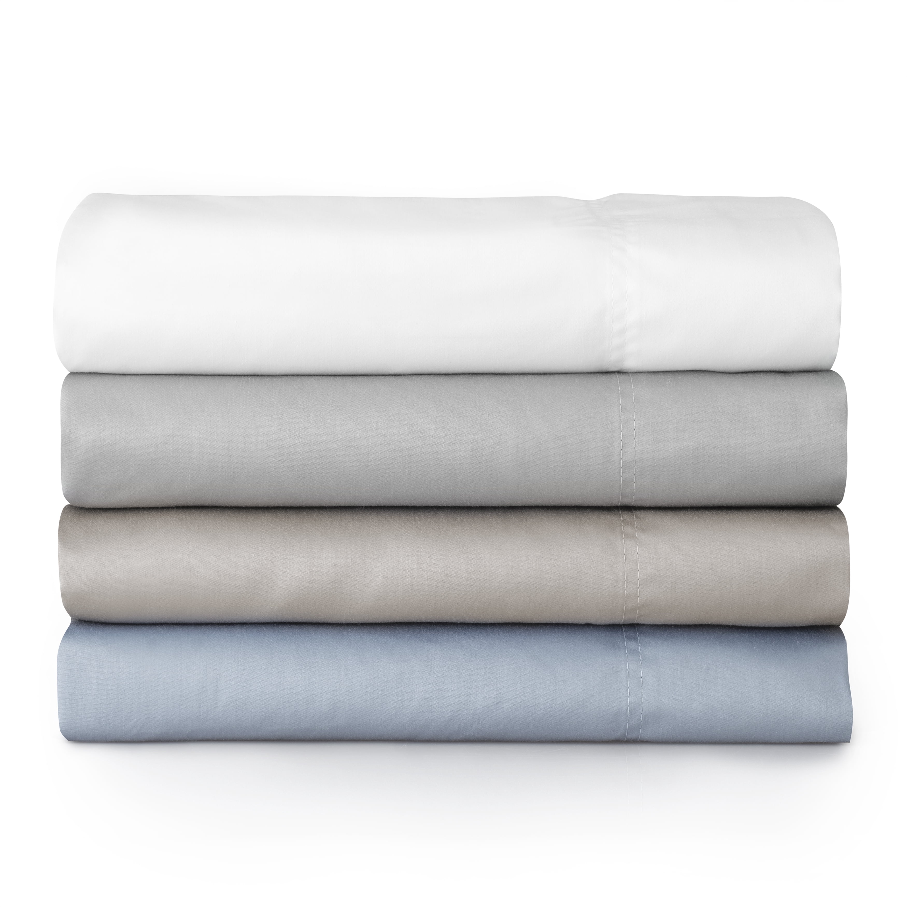 Hotel Style 1200 Thread Count Cotton Rich 6-Piece Sheet Set, Arctic White, Queen