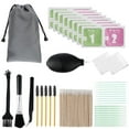 thumbnail image 1 of Phone Cleaning Kit Portable Phone Cleaning Tools with Brushes  Clastic Tweezers  Swab  Wipes  Spiral Brush  Blower Electronic Devices Cleaning Kit for Watch Camera, 1 of 8