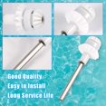 thumbnail image 3 of czcpp-2 Packs Pièces de Nettoyeur de Piscine pour MX8 MX8EL MX6 MX6EL Elite, Accessoires de Réglage d'Arbre de Transmission de Nettoyeur de Piscine Pièces de Rechange pour Zodiac, avec Roulement de Roue de Moteur de Piscine, 3 of 4
