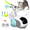 Blue, variant on Risehigh Interactive Cat Toys for Indoor Cats 2-Speed Automatic Moving Remote Control Smart Cat Rechargeable Toy with Feathers, Blue