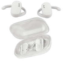 EPZ bone conduction headphones, wireless in-ear headphones , waterproof headphones, sweatproof sports headphones for running, cycling, hiking, gym, mountaineering and driving(White)