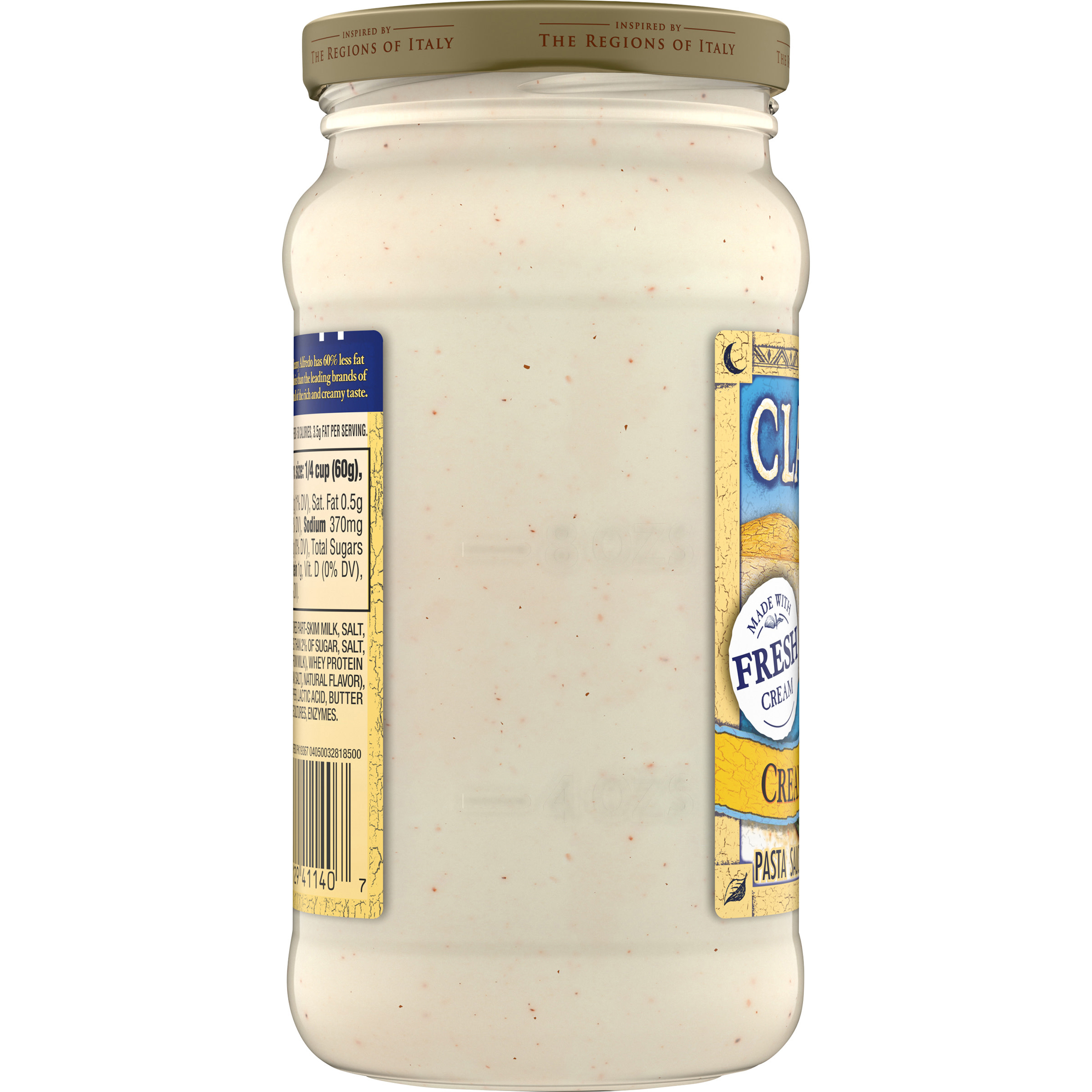 Classico Light Creamy Alfredo Pasta Sauce, 15 oz Jar