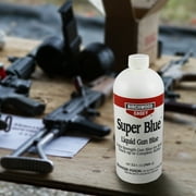 Birchwood Casey Fast-Acting Long-Lasting Extra Strength Super Blue Liquid Gun Blue for Steel, Touch-Up & Complete Reblue, 32 OUNCE