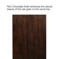thumbnail image 4 of Leick Table de Rangement pour Meuble en Finition Chêne Chocolat, 4 of 4