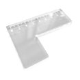 thumbnail image 3 of LOVIVER Stamp Positioning Ruler Clear Locating Tool for Domestic Craft Projects Painting 6x9cm, 3 of 8