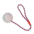 thumbnail image 3 of Pelota de goma para masticar con cuerda para perros, juguete para la dentición de cachorros, para perros medianos y pequeños., 3 of 14