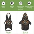 thumbnail image 6 of Gaeub Classical Style Brown Owl Dog Hoodie Sweatshirts Warm Dog Clothes for Small Dogs,Puppy and Cat Costume-XX-Large, 6 of 7