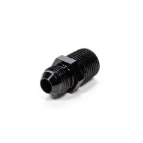 Fragola Performance 481688-Bl Straight Adapter Fitting #8 X 1/2 Mpt Black