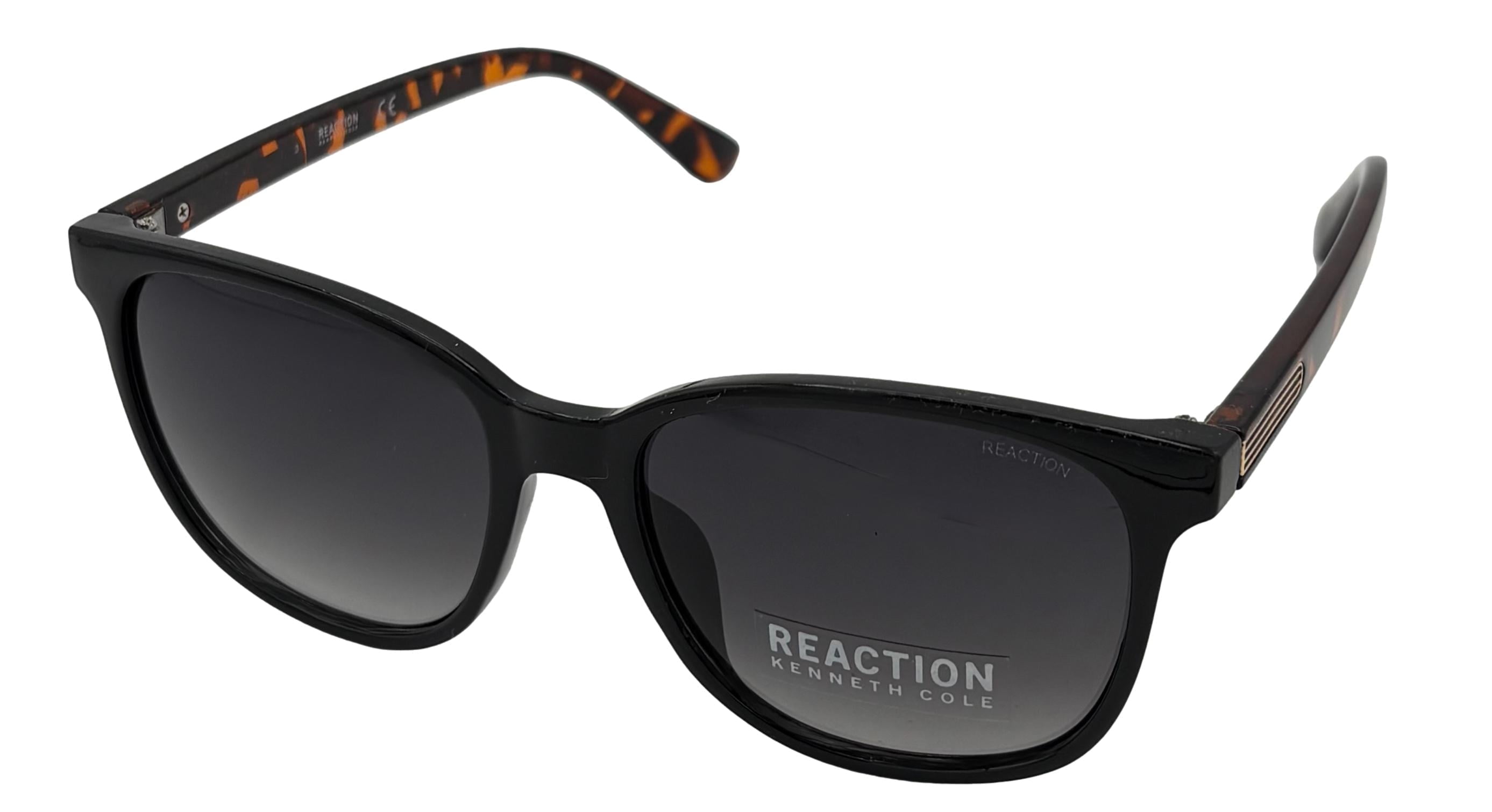 Kenneth Cole Reaction Black Sunglasses Stylish Accessories-New In unbranded case Kenneth Cole Reaction Mens Plastic Frosted Grey Square  main image 3